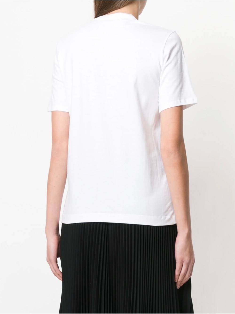Rare Markus Lupfer Sequin applique flower heart White Tee t-shirt - Picture 3 of 8